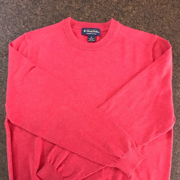 Brooks Brothers Red 100% Supima Cotton Sweater - Picture 3 of 5